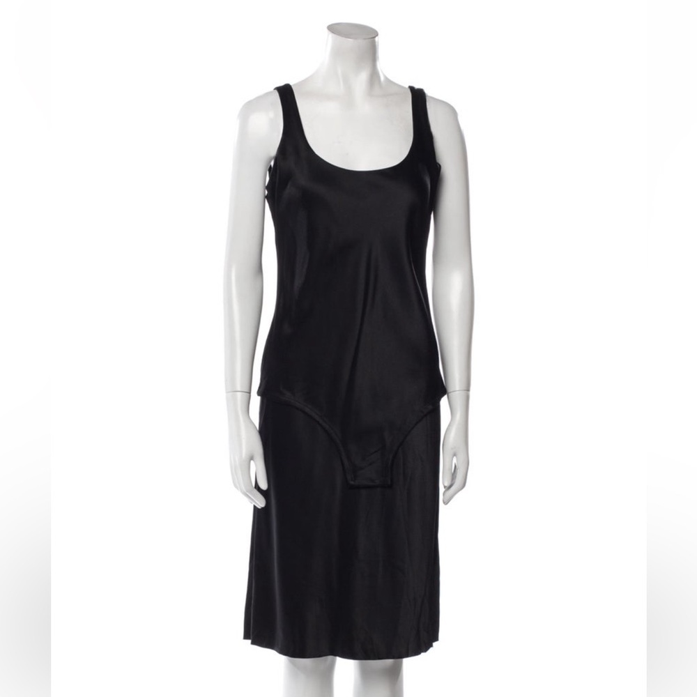 Bevza BIANCA Satin Tank Dress - Picture 3 of 5